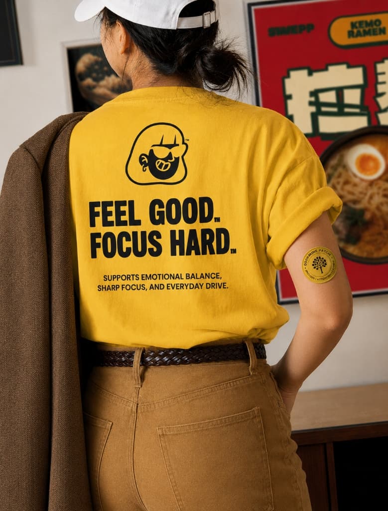 Lifestyle photo showing Original Patches
